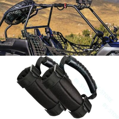 2PC UTV Grab Handles, Handles Heavy Duty Nylon UTV Hand Grips for UTV & ATVs