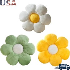 Fluffy Daisy Flower Throw Pillow Cute Decorative Cushion Sofa Bed Nursery New
