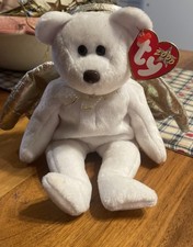 Ty Beanie Babies Halo the Angel Bear Toy Super Fast Shipping Check Out Our Store