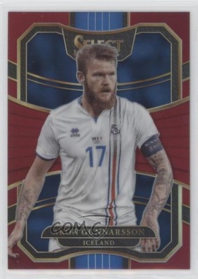2017-18 Panini Select Terrace Maroon Prizm 64/199 Aron Gunnarsson #31 uk2