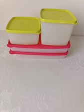 Tupperware Gefrierbehälter 2x 600 ml flach  1x 400 ml  1x 800 ml Retro RAR NEU