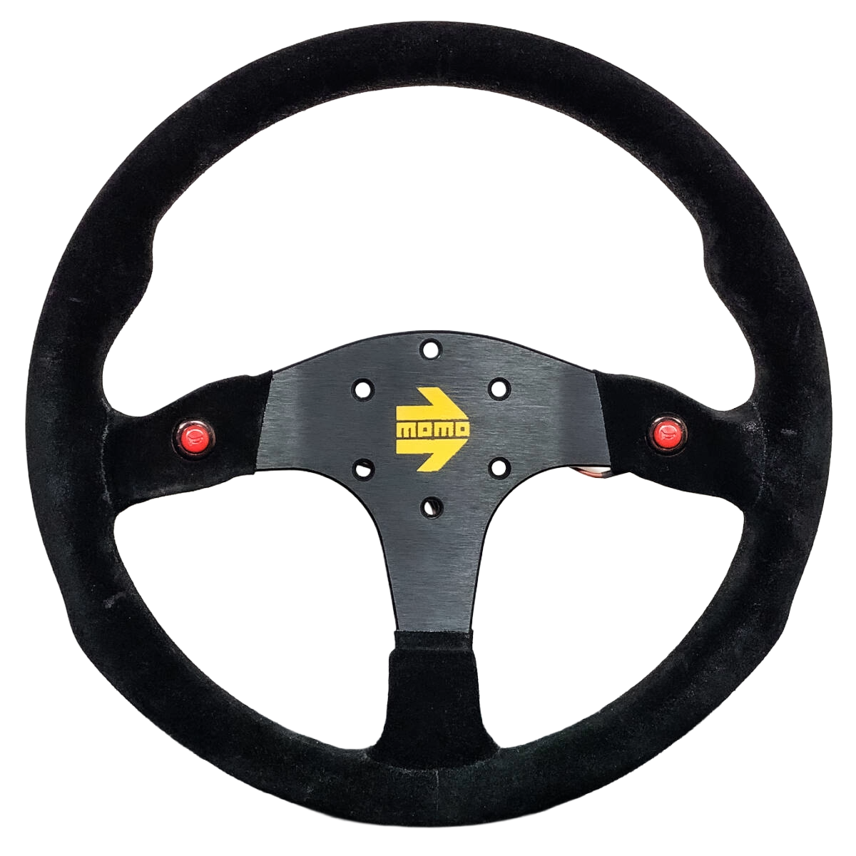MOMO MOD.80 RS Suede Steering Wheel 350mm JDM Euro Honda Toyota