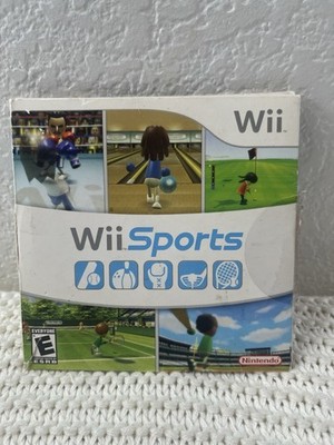 Nintendo Wii 2006 Sports Game With Cardboard Sleeve Tested Working, Clean cond