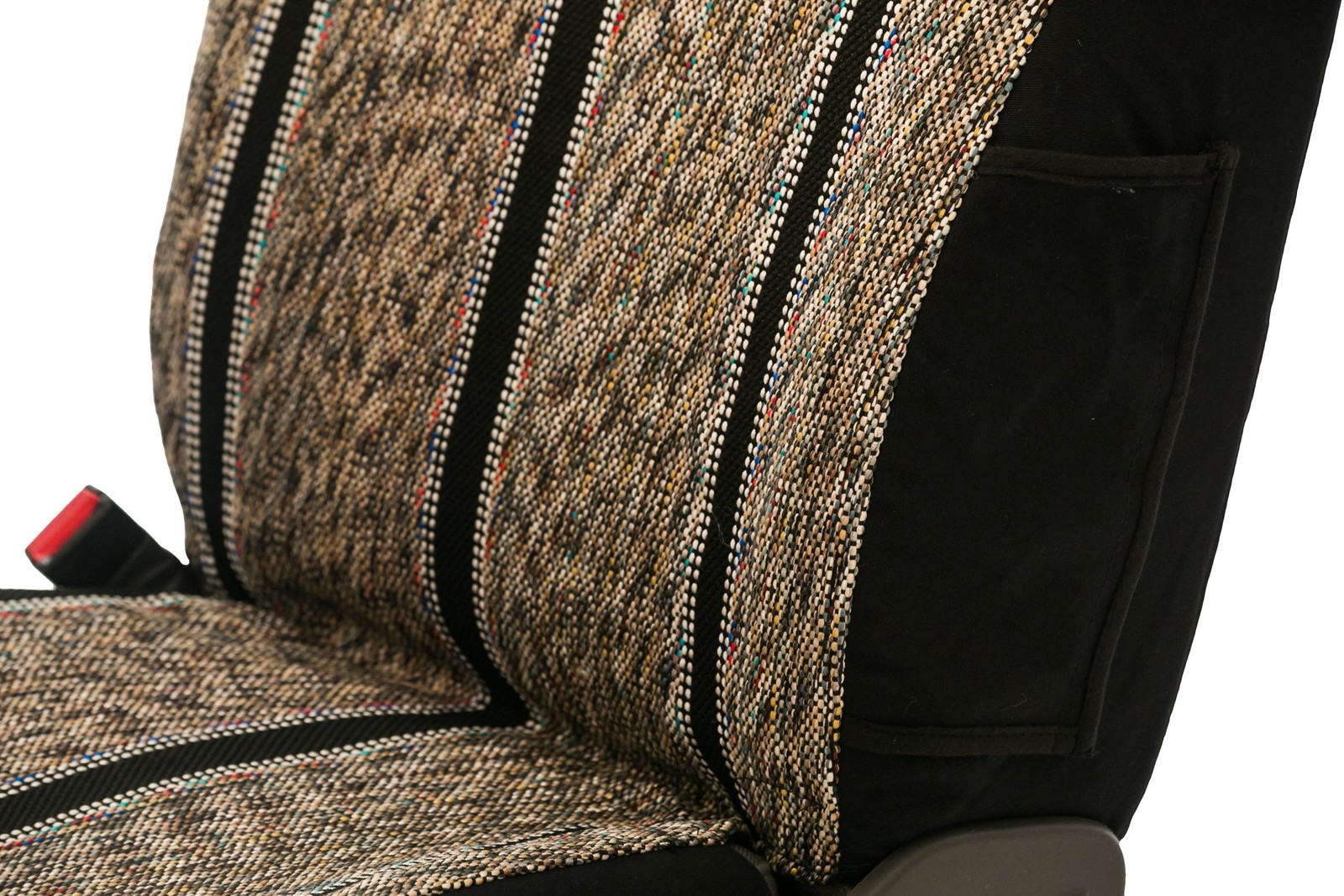 Saddleman 028177-01 Saddle Blanket 2nd Row Black Custom Seat Covers