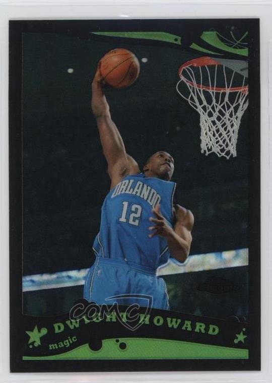 2005-06 Topps Chrome Black Refractor 238/399 Dwight Howard #41 HOF 4l6