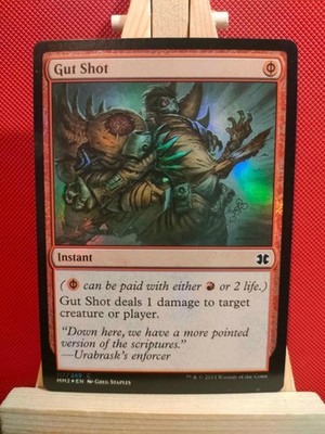 Gut Shot FOIL - Modern Masters 2015 - Common - NM - MTG