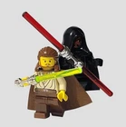 LEGO Qui-Gon Jinn & Darth Maul Mini-figures (Star Wars, 1999)