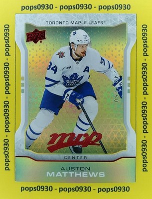 Auston Matthews, Toronto Maple Leafs, 2024, MVP Hockey, Colors & Contours, MR-34