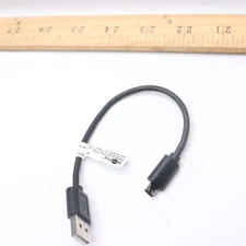 Goobay Micro USB 2.0 Charging and Sync Cable Black 0.15 m 95736