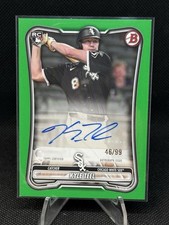 2026 Bowman Baseball Kyle Teel PRV-KT Green Border Auto /99 RC, SP,
