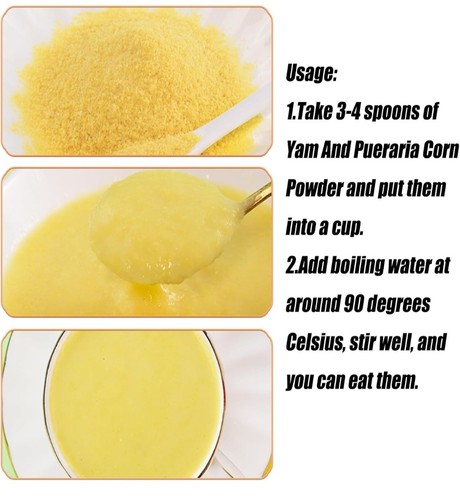 Sopa de maíz en polvo lata china, 600 g de ñame y maíz Pueraria en polvo - Imagen 3 de 7
