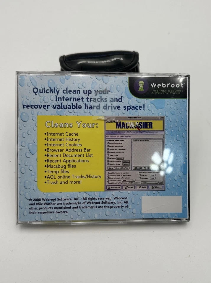 Webroot Software Mac Washer Computer Privacy and Clean-Up Utility - Image 2 of 3