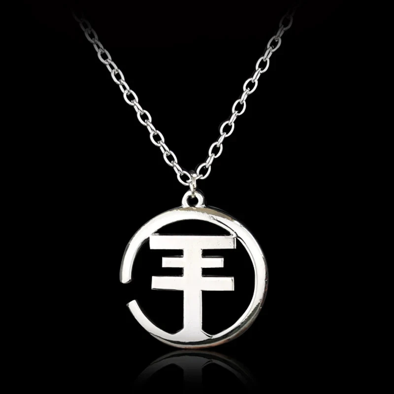 Rock Band Pendant Necklace Stainless Steel Gothic Punk Choker Chain Men Jewelry - Image 2 of 4