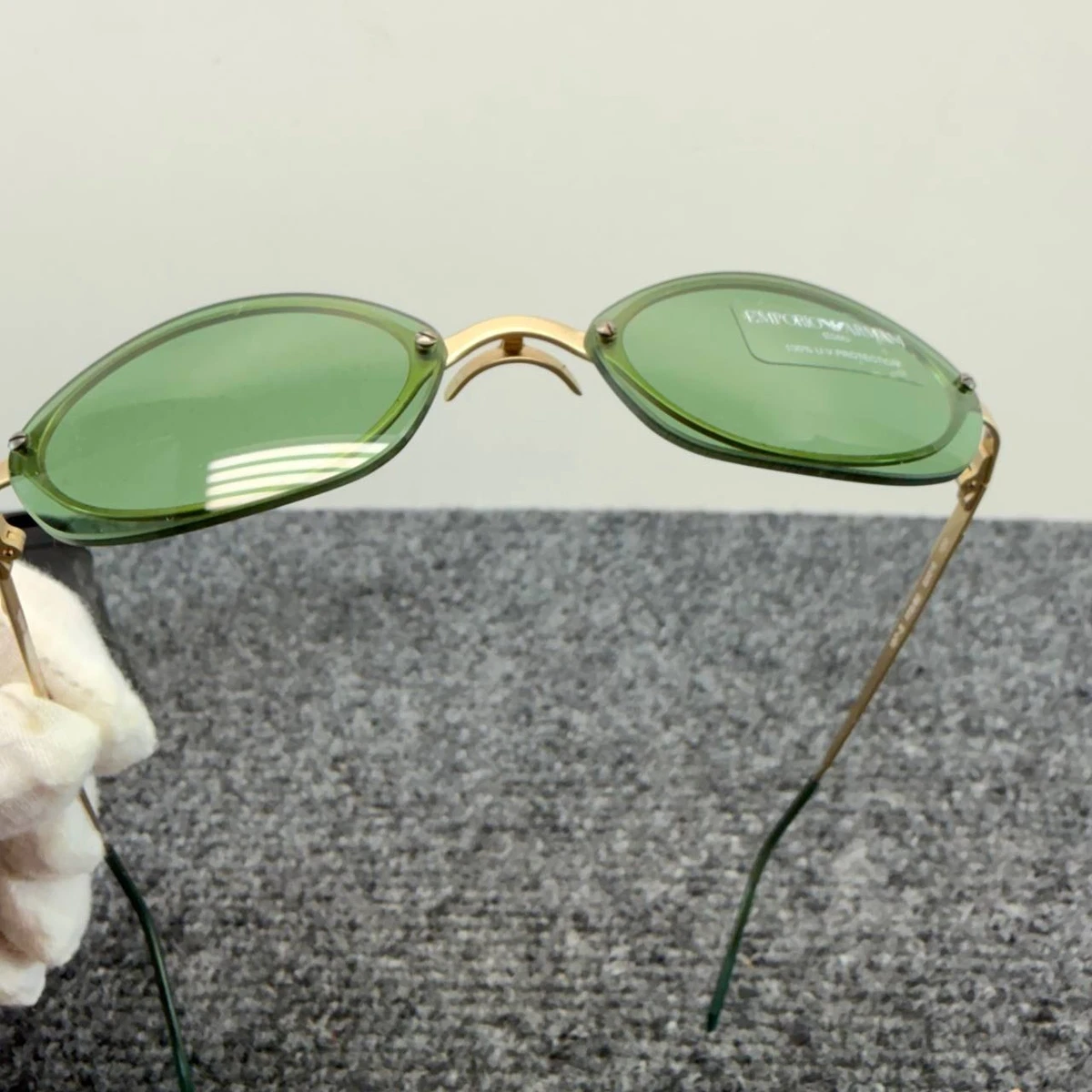 ARMANI Oval 100% UV Protection Vintage Sunglasses for sale | eBay