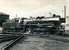 Original Barytfoto DDR A 4 03 2058 BW Rostock 1970er Jahre Reichsbahn Dampflok