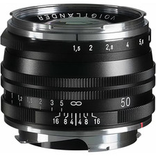 Brand New Voigtlander NOKTON Vintage Line 50mm f/1.5 II MC VM Mount Lens BK...