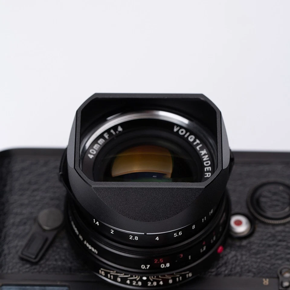 Metal Square Lens Hood With Metal Cover fit for VOIGTLANDER 35mm F1.4 II VM - Image 4 of 4