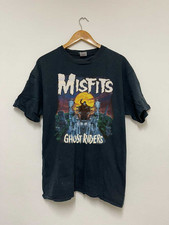 Vtg 90s MISFITS Shirt Crimson Ghost Skull Punk Rock Band Tee S-5XL PA5466