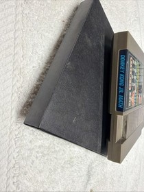 Donkey Kong Jr. Matem&aacute;ticas Nintendo NES Aut&eacute;ntico Probado Educaci&oacute;n Serie Cinco 5 Tornillos