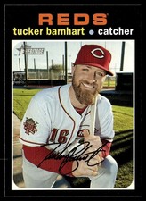 2020 Topps Heritage Tucker Barnhart Cincinnati Reds #107