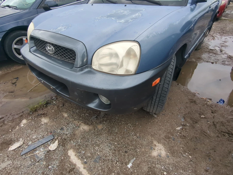 2001-2006 Hyundai Santa Fe Front Bumper - Oem LTQL2 - Image 3 of 3