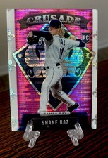 Shane Baz 2022 Chronicles Crusade PINK PULSAR PRIZM SP ROOKIE #2 NM+ RC
