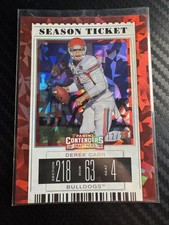 2019 Panini Contenders Draft Picks Collegiate Derek Carr Cracked Ice Ticket #/23