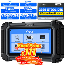 XTOOL D5S OBD2 Scanner Engine Transmission AB...