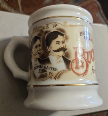  Buckingham s Dye For Whiskers, 1985 Japan Cornerstone Mug Collection 