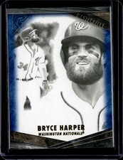 2018 Topps Gallery Masterpiece Blue Bryce Harper 68/99 Philadelphia Phillies