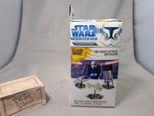 Star Wars PocketModel TCG Clone Wars Obi-Wan Attack Battalion Sealed Starter Set - Picture 4 of 5