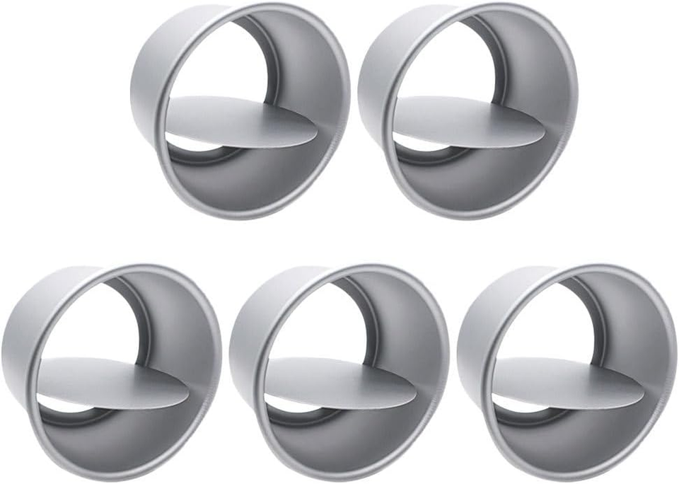 Bot Cake 5Pcs round Mini Cake Pans 4
