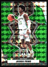 2021-22 Panini Mosaic #275 Joshua Primo Green
