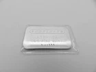 Vintage Engelhard 1 Troy Ounce .999 Fine Silver Bar Frosted Texture Back Bullion