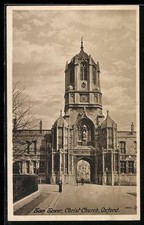 Oxford, Tom Tower, Christ Church, Postcard 1914 