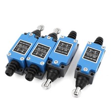 4Pcs ME-8112 Parallel Roller Plunger Limit Switch 1NO 1NC AC 250V DC 115V