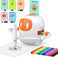 Robot Da Disegno per Bambini, Giocattolo Educativo Con Funzione Vocale – 100 Car