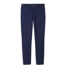 French Toast Boys Slim Fit Tapered Leg Stretch Twill Pant Navy 4