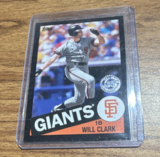 Topps 2020 Will Clark San Francisco Giants 1985 Topps Baseball Insert #85-86 299
