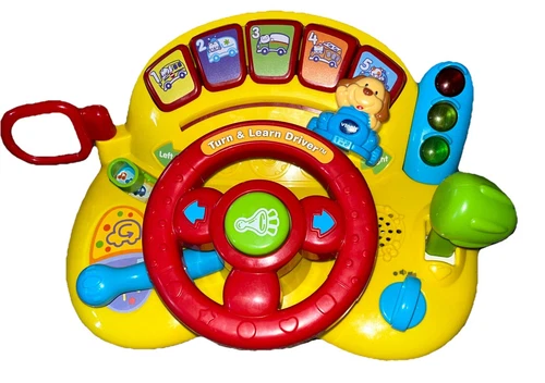 Vtech Turn and Learn Driver Toy 6-36 Months Lights and Sounds Educational_C1