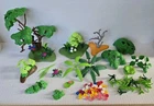 Vintage Playmobil - Ferns, Plants, Greenery, Flowers, Trees Mixed Huge Lot!