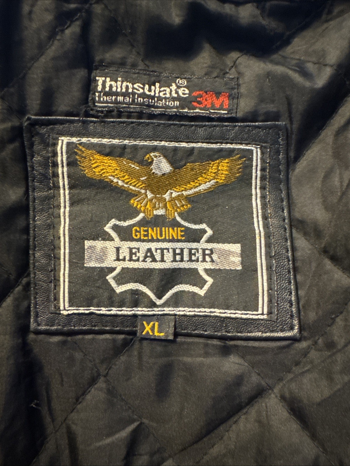 Harley Davidson TX Eagle Patch Leather Motorcycle… - image 6