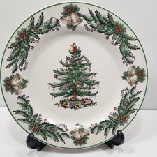 NWT Retired Spode Christmas Tree "Garland" 12" Earthenware Buffet Plate