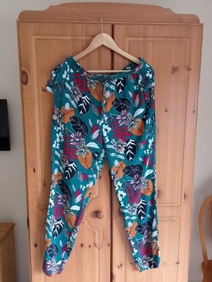 Boho Trousers in vibrant colours by Papaya from Matalan Size 14