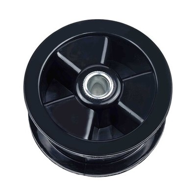 Für Zanussi AEG Electrolux Umlenkrolle schwarzes Rad Wäschetrockner 1250125034