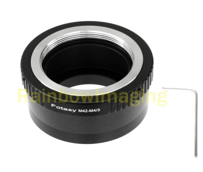 Helios 44-2 58mm M42 Lens to M43 GF5 GF6 GX1 GX2 GX7 GM1 GH3 GH4 G10 adapter