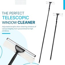 Telescopic Squeegee Cleaner 3.5 meter Window Glass Cleaning Extendable Pole Kit