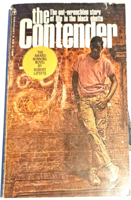 The Contender Paperback Book by Robert Lipsyte Gut wrenching story ghetto life