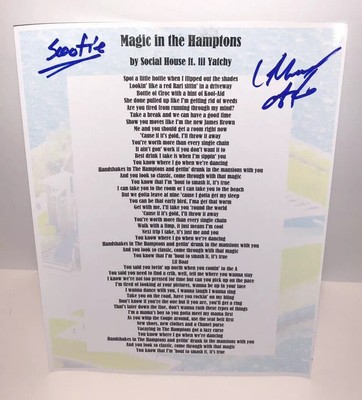Social House Signed Magic In The Hamptons Autograph Lil Yachty Ariana Grande Ebay social house signed magic in the hamptons autograph lil yachty ariana grande ebay