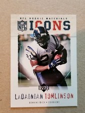 LADAINIAN TOMLINSON 2005 Upper Deck Rookie Materials Icons #IC6